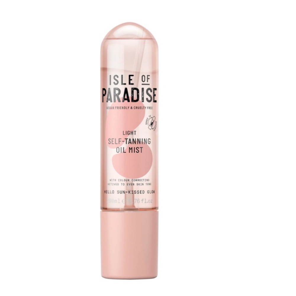 💎 Isle of Paradise Self-Tanning Oil Mist in Shade Light Full-Size New